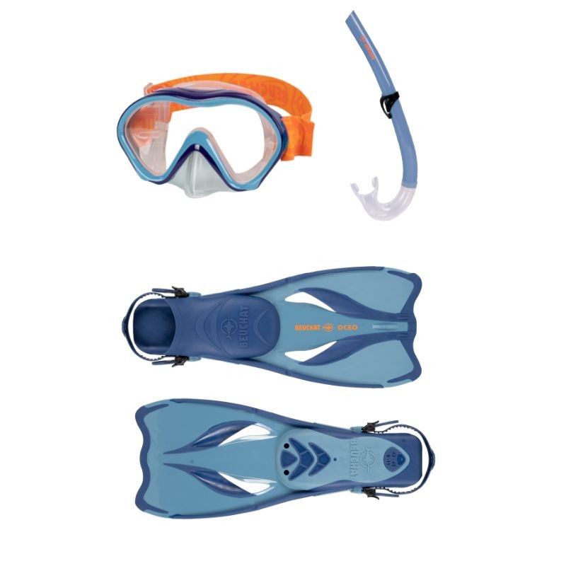 Echipament Snorkeling - Set Snorkeling - OCEO SET PMT 32 - 37  SIL 