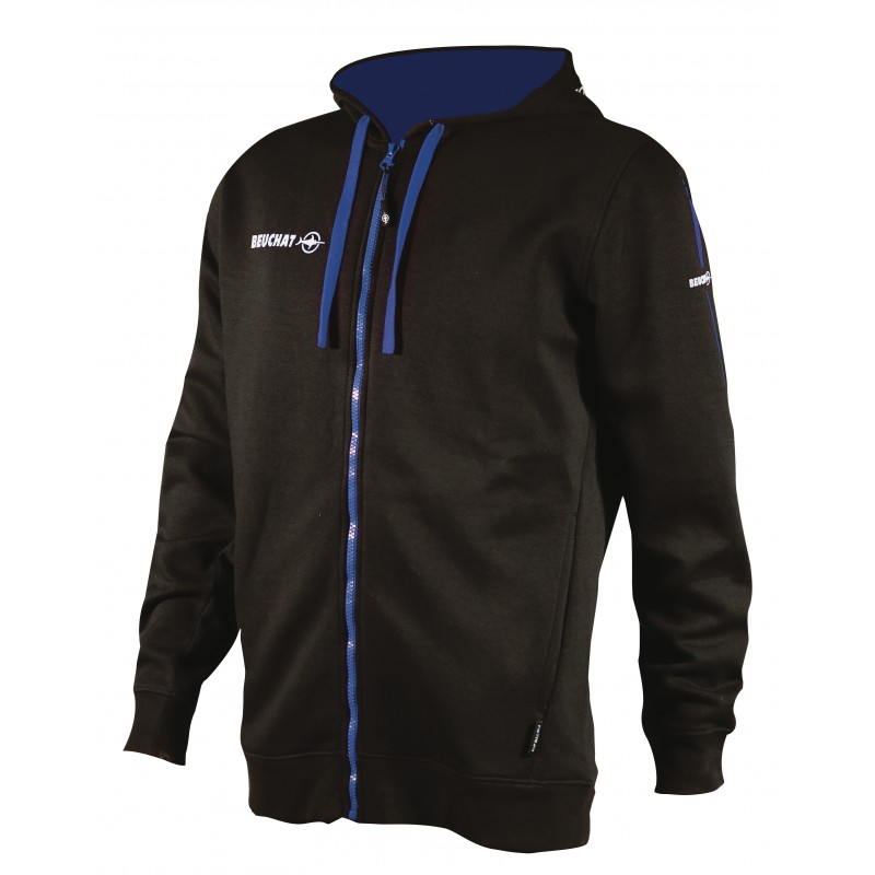 Echipament Imbracaminte - Veste si Jachete - FULL ZIP HOODIE - DEEP BLUE