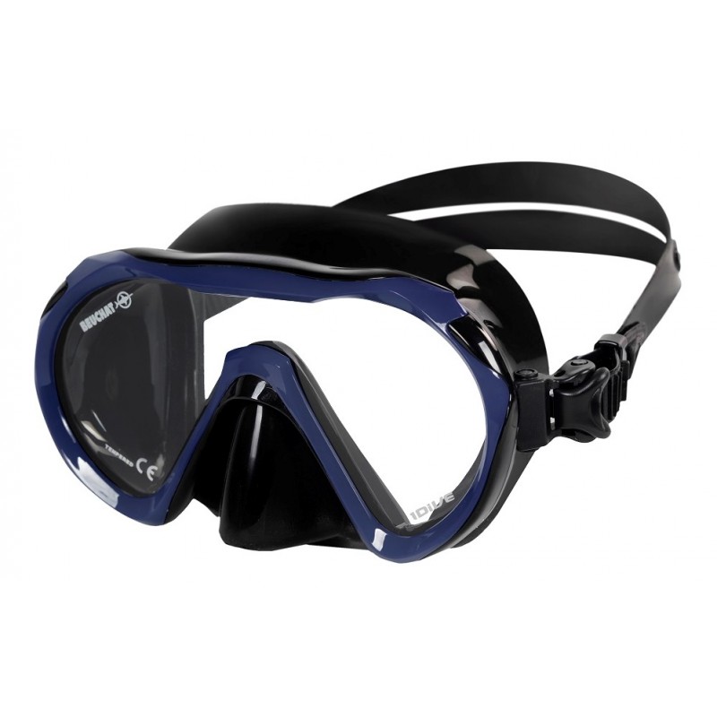 Echipament Scufundari - Set Abc - 1DIVE MASK - SILICON NEGRU