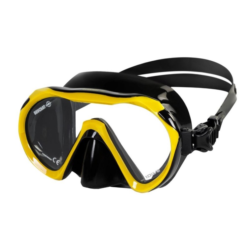 Echipament Scufundari - Set Abc - 1DIVE JUNIOR MASK - SILICON NEGRU