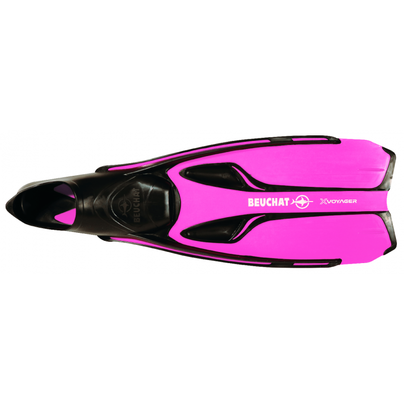 Echipament Snorkeling - Labe snorkeling - X-VOYAGER - FLUO ROZ