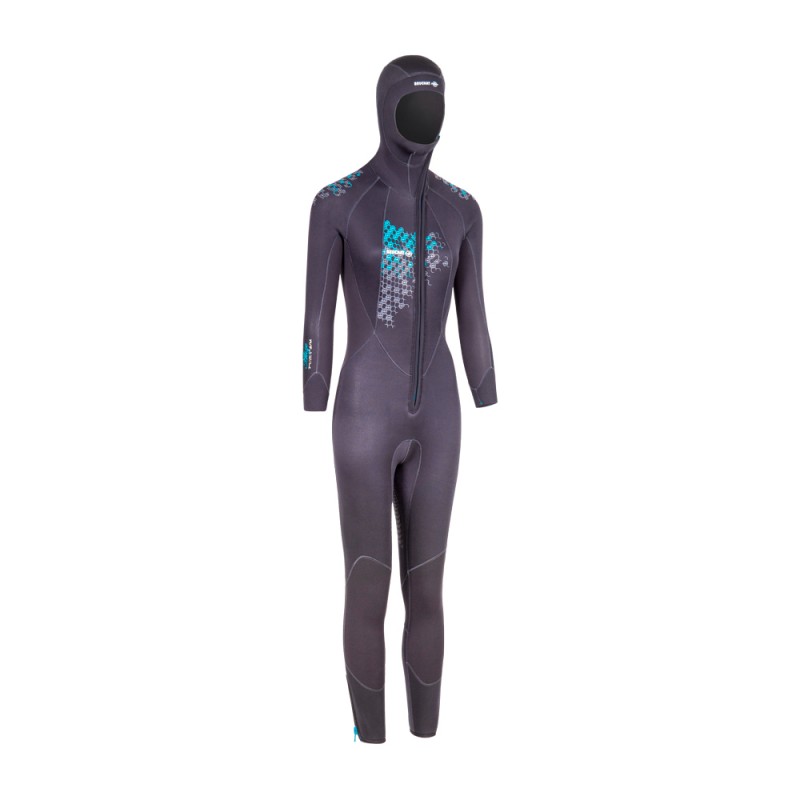 Echipament Scufundari - Costume Neopren - ALIZE - COSTUM INTREG DIN NEOPREN CU CAGULA INTEGRATA - 7MM