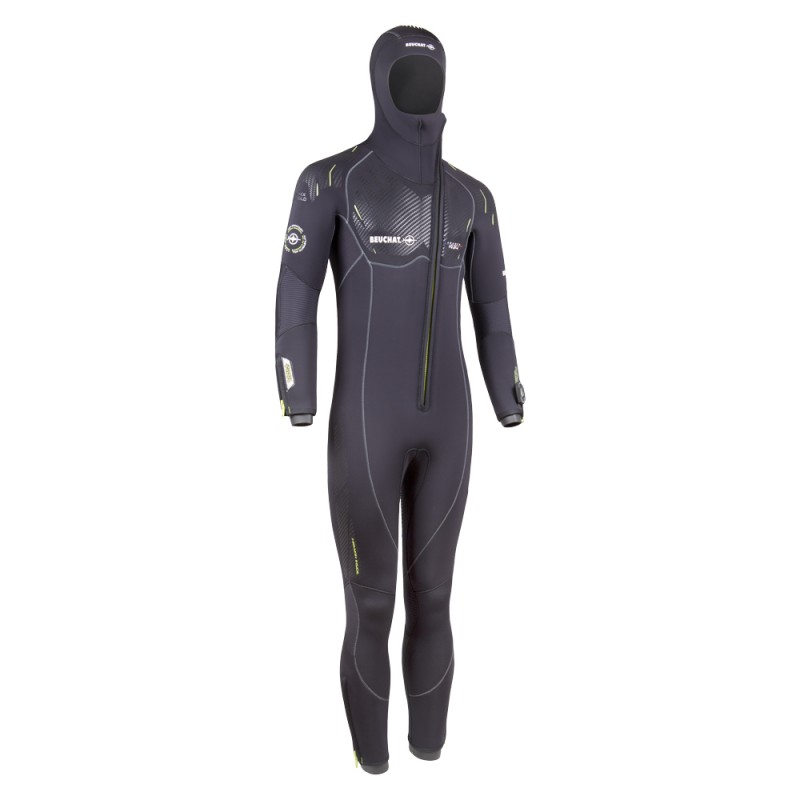 Echipament Scufundari - Costume neopren - FOCEA COMFORT 6 MAN - COSTUM INTREG DIN NEOPREN CU CAGULA INTEGRATA - 7MM