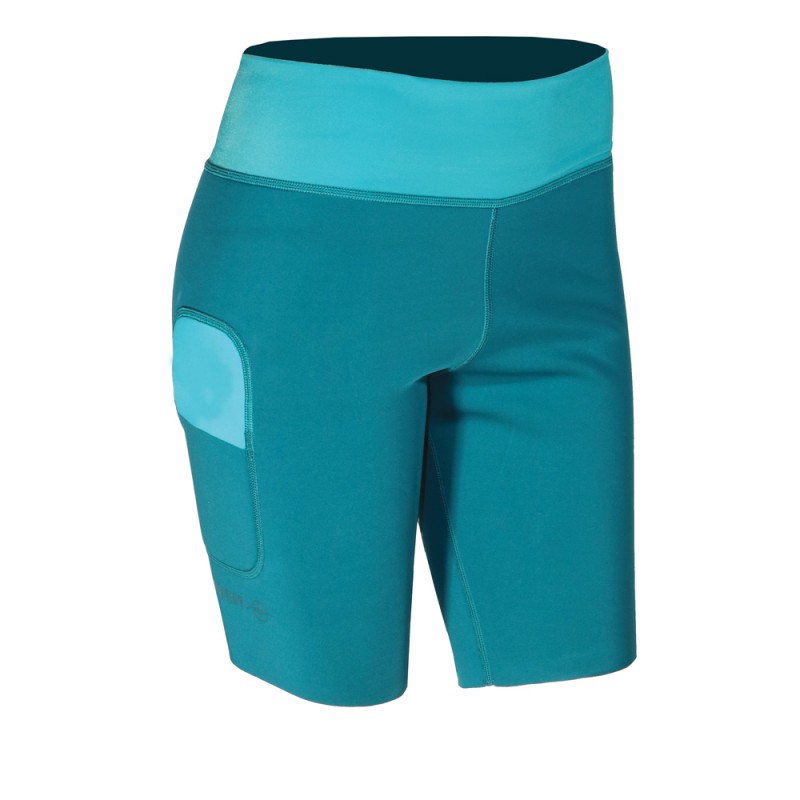 Echipament Snorkeling - Costum de snorkeling - ATOLL WOMAN BOARDSHORT - 2 MM NEOPRENE - LYCRA - ATOLL BLUE