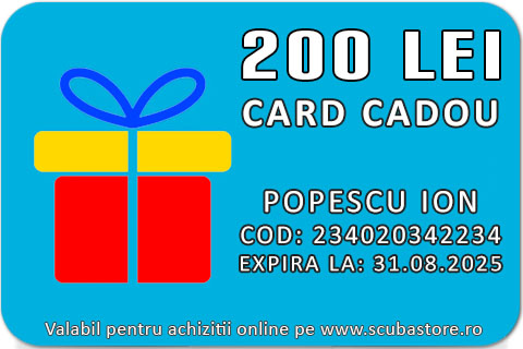 Echipament Voucher -  - CARD CADOU 200 Lei